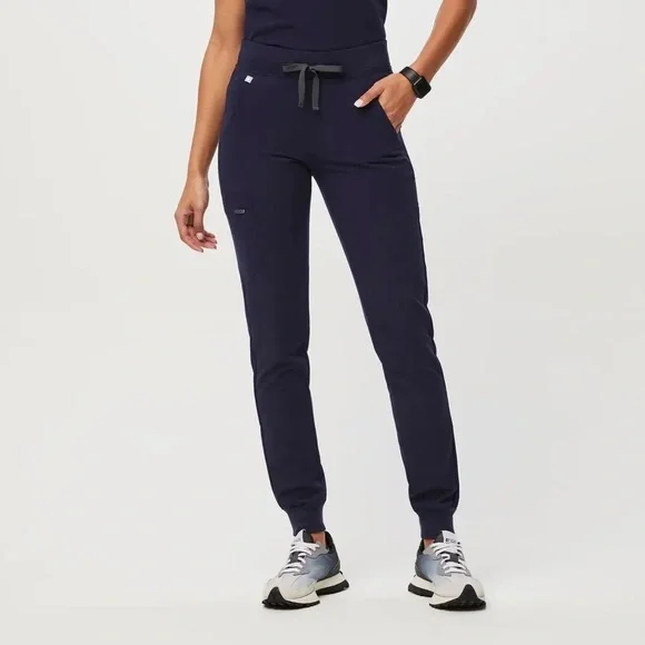 Figs Navy Blue Track Pants - Picture 2 of 16